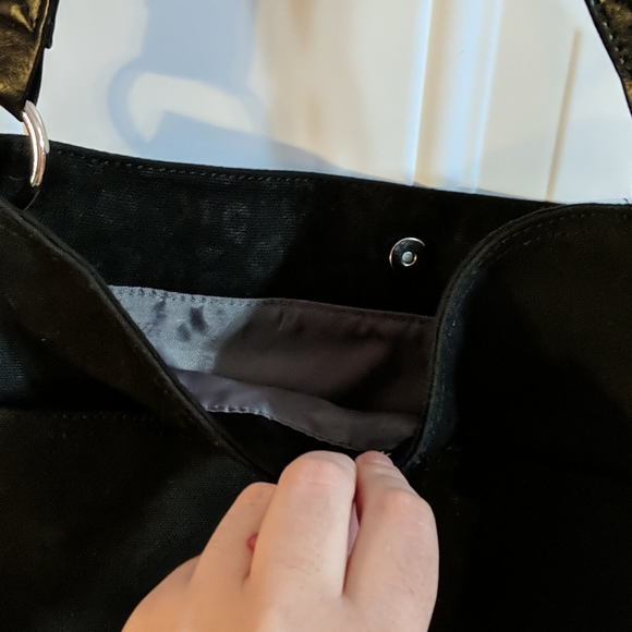 👛Thirty-One, Black Short Strap Purse👛 - Picture 3 of 10